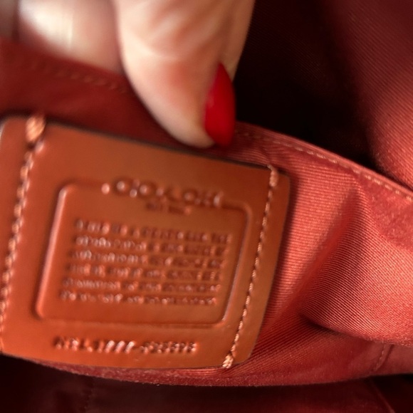 Coach Black and Red Satchel Bag - Picture 6 of 9